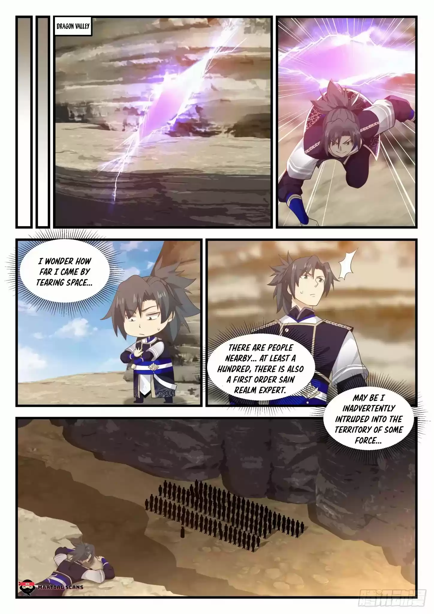 Martial Peak Chapter 727: Tearing Space
