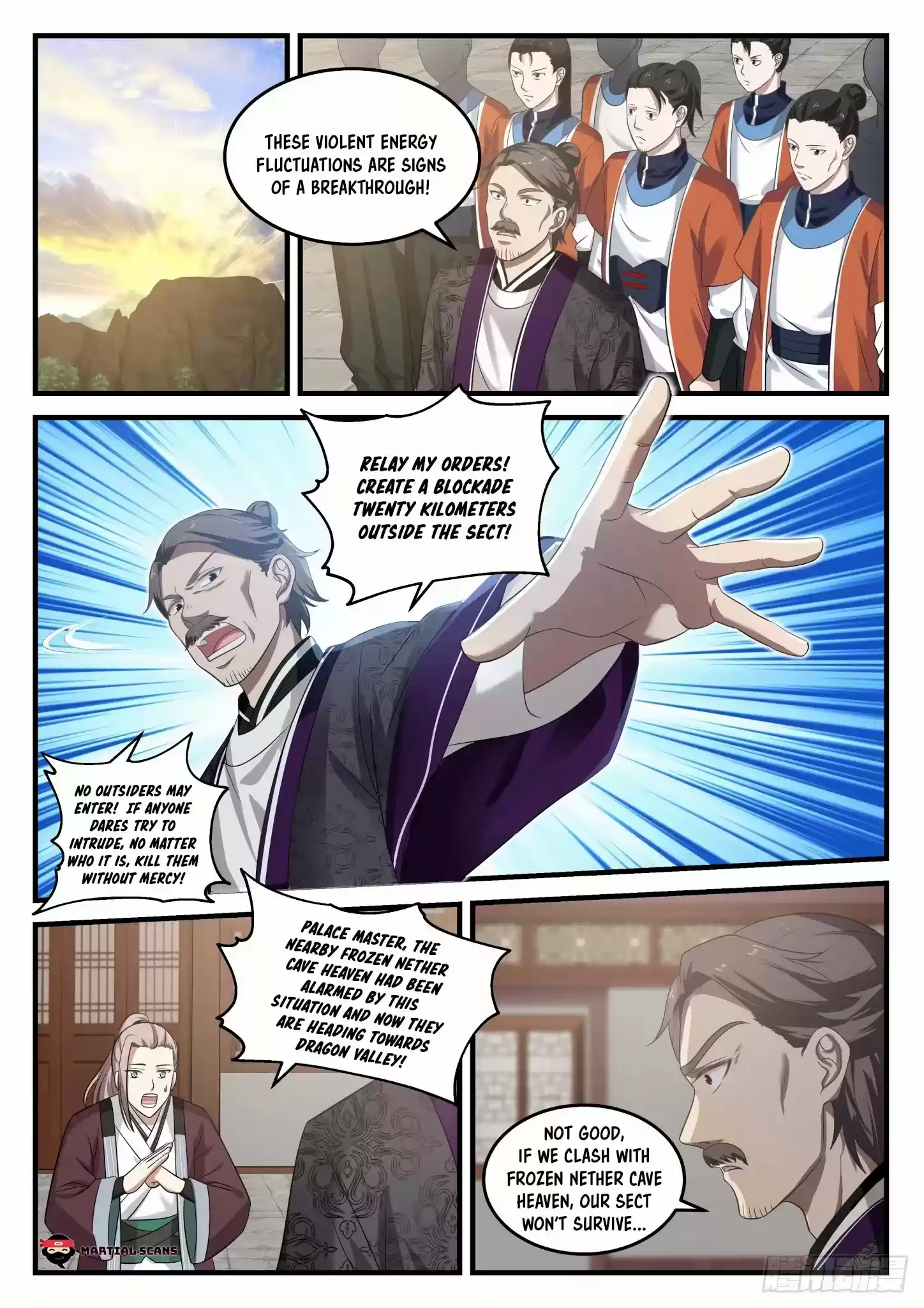 Martial Peak Chapter 729: Breakthrough, Third Order Transcendent