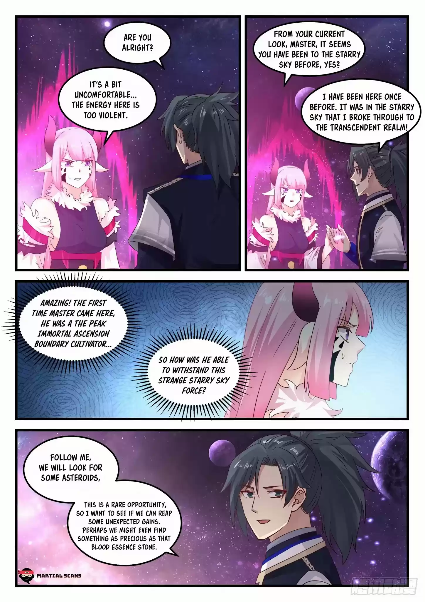 Martial Peak Chapter 744: Re-Entering The Starry Sky