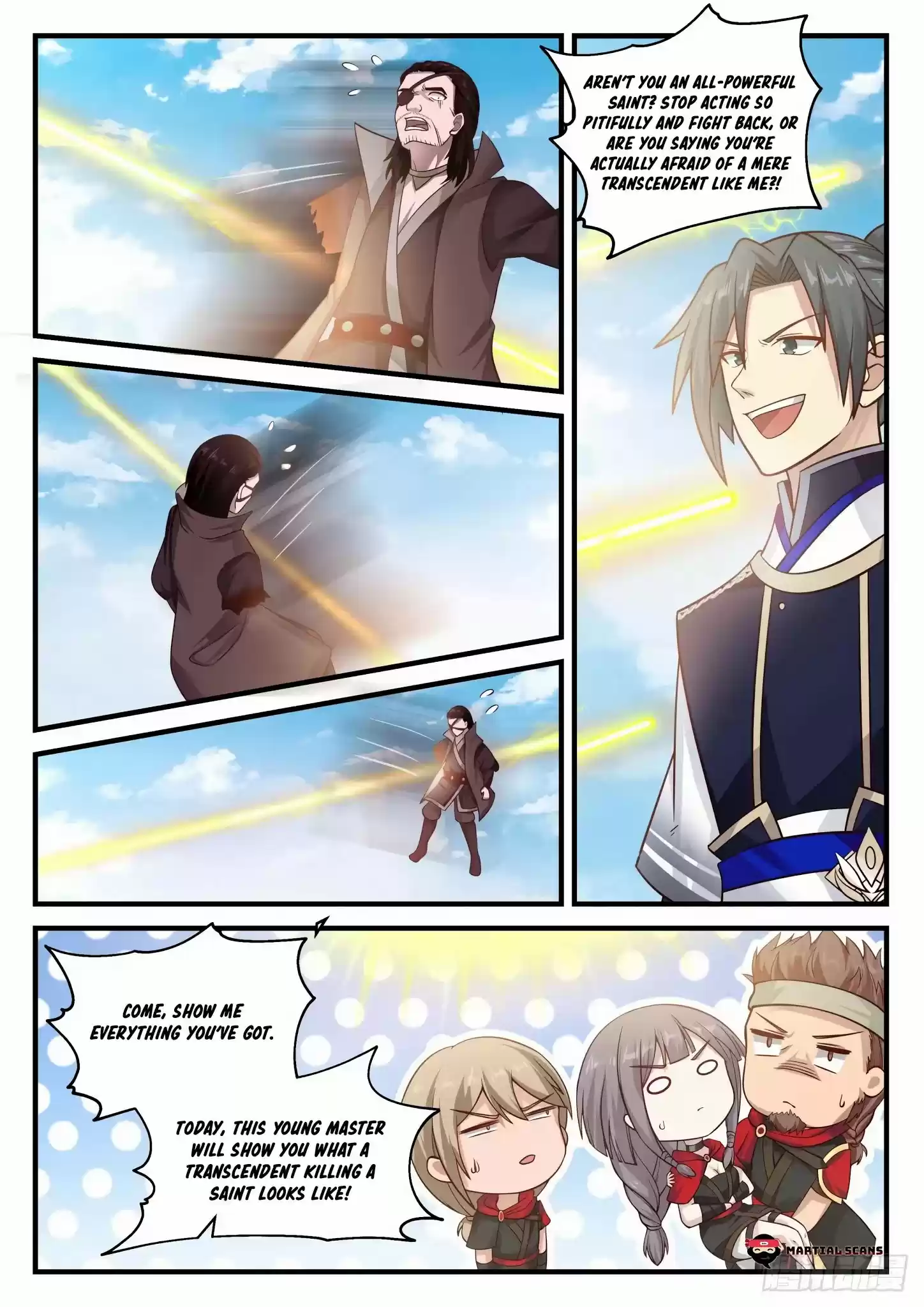 Martial Peak Chapter 791: A Transcendent Killing A Saint