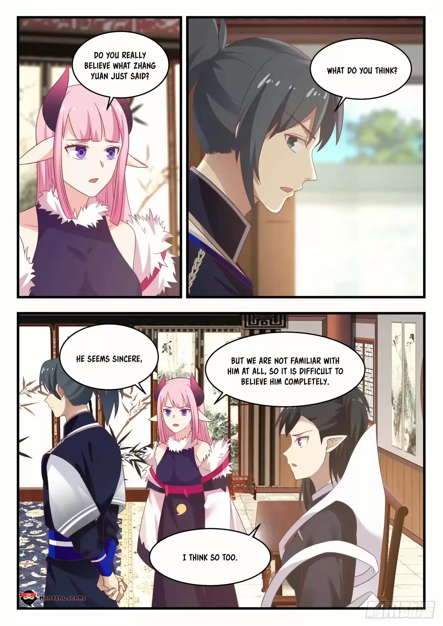 Martial Peak Chapter 805: We're Friends