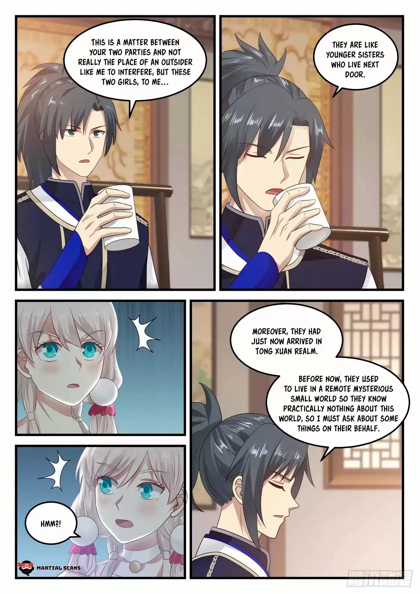 Martial Peak Chapter 814: Neighbourhood Little Sisters