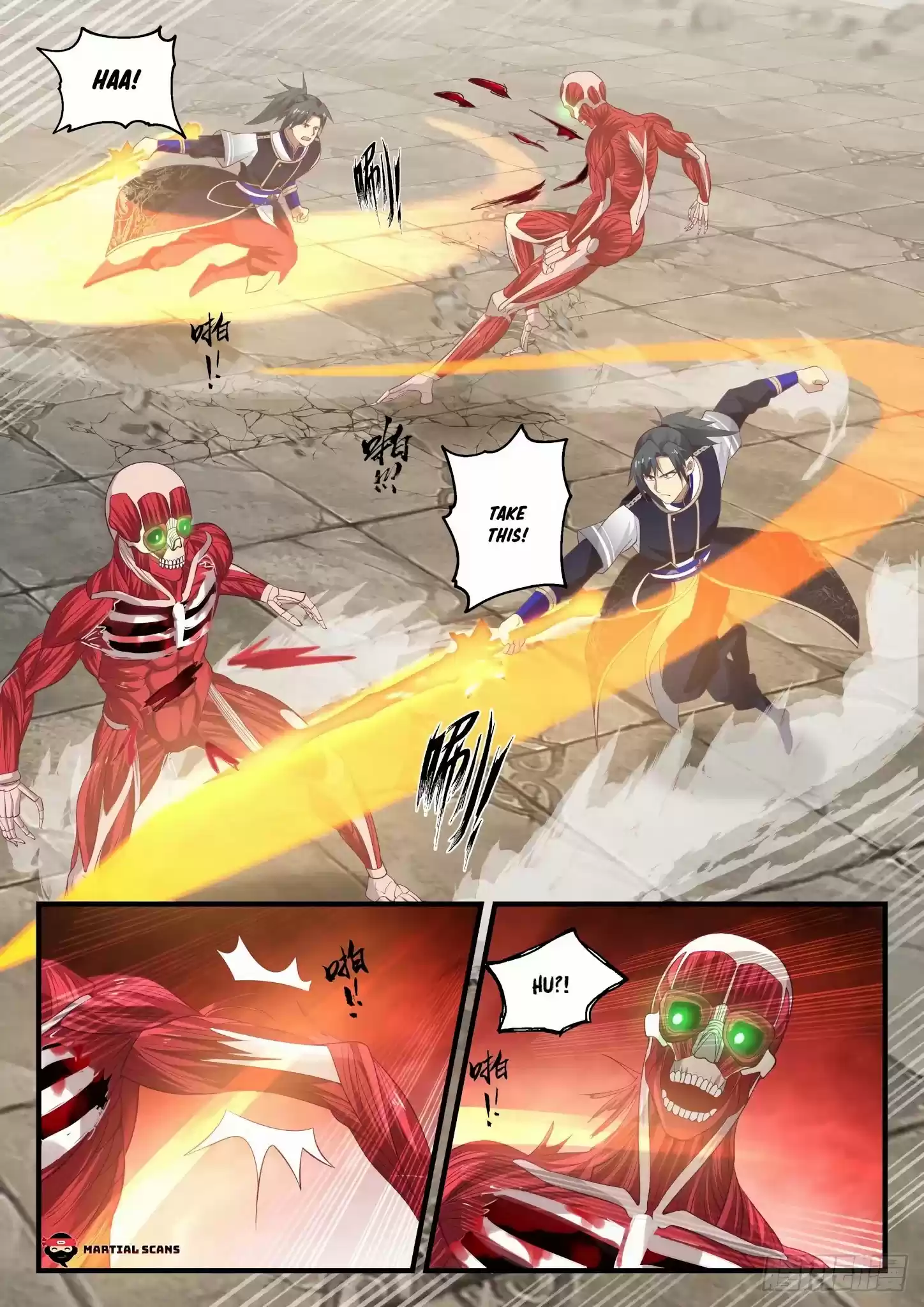 Martial Peak Chapter 815: Bone Crushing