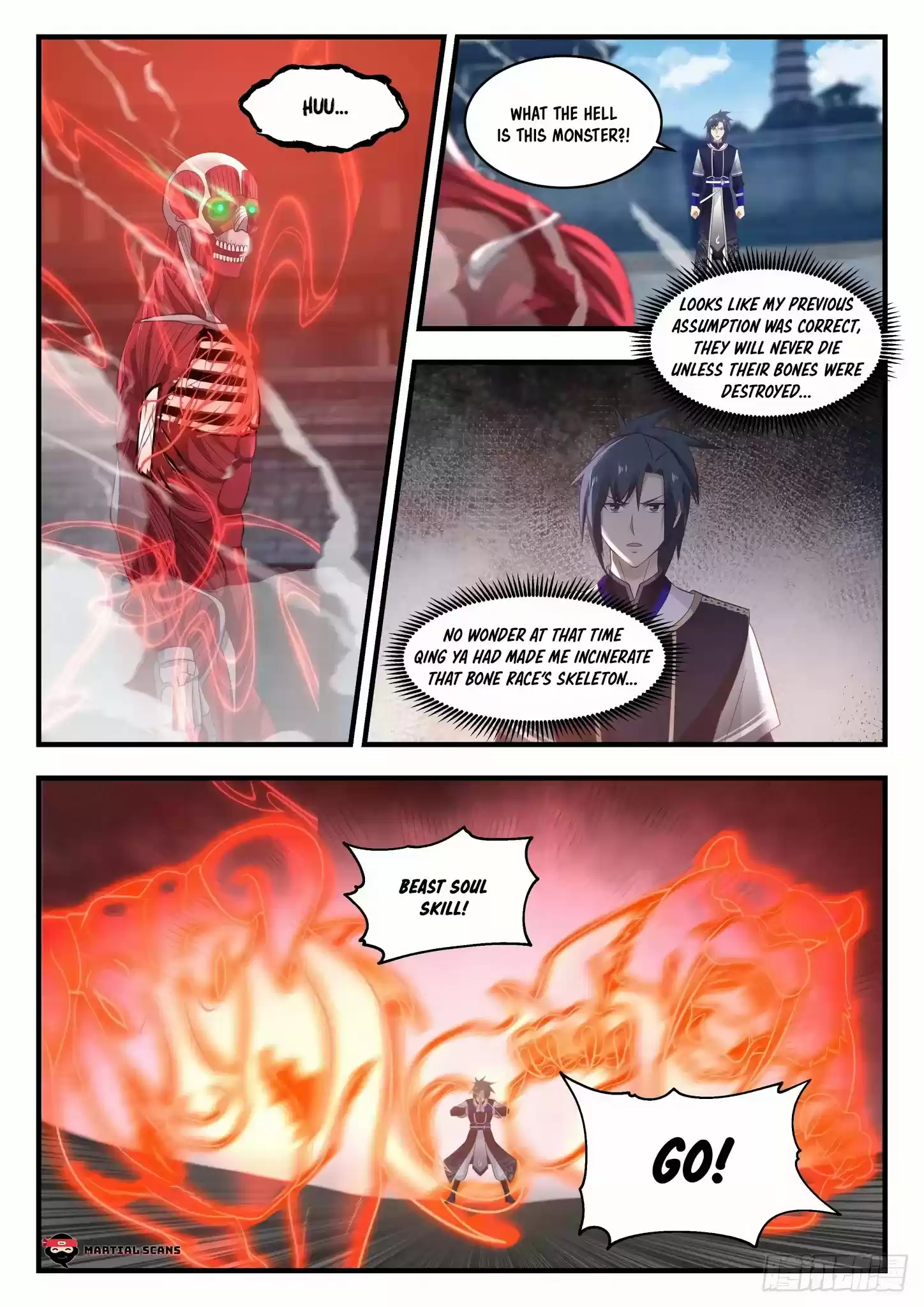 Martial Peak Chapter 815: Bone Crushing