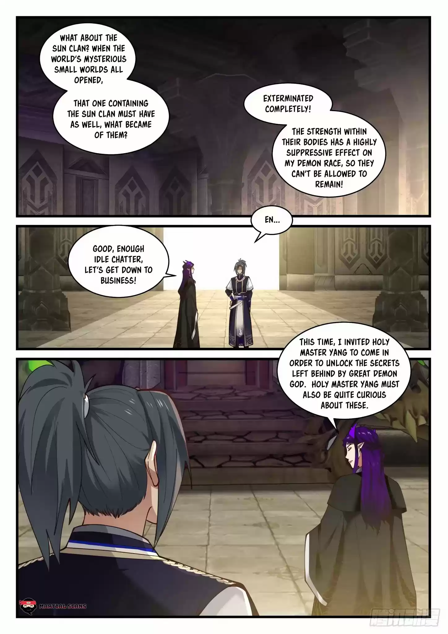 Martial Peak Chapter 823: Conditions