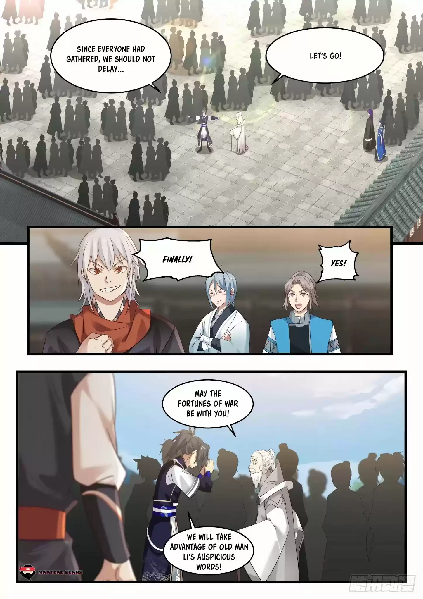 Martial Peak Chapter 831: May The Fortunes Of War Be With You