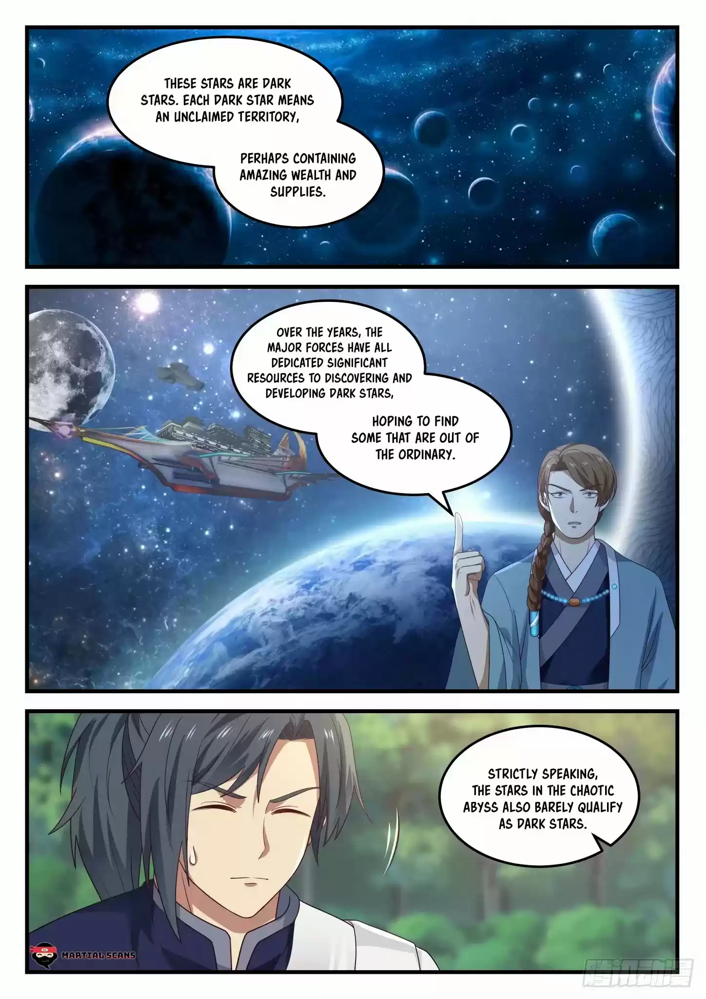 Martial Peak Chapter 871: Dark Star
