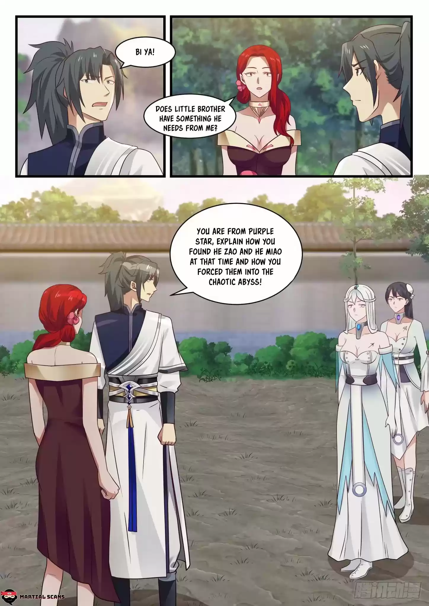 Martial Peak Chapter 880: Wei Wu Isn't Such A Person