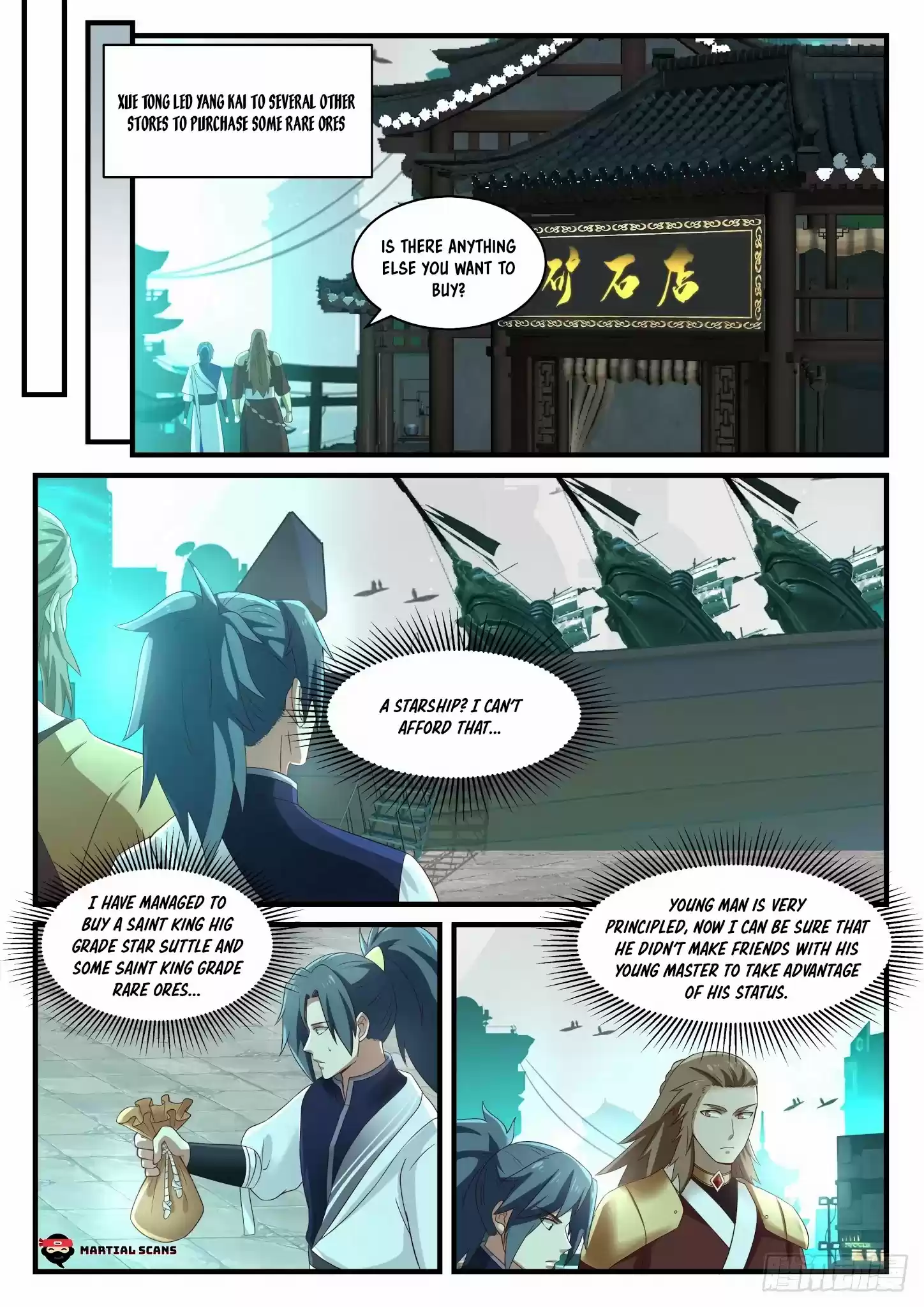 Martial Peak Chapter 907: Saint King Grade High-Rank Star Shuttle