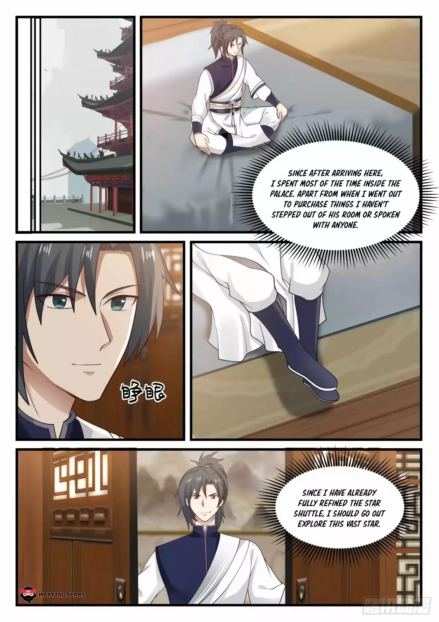 Martial Peak Chapter 907: Saint King Grade High-Rank Star Shuttle