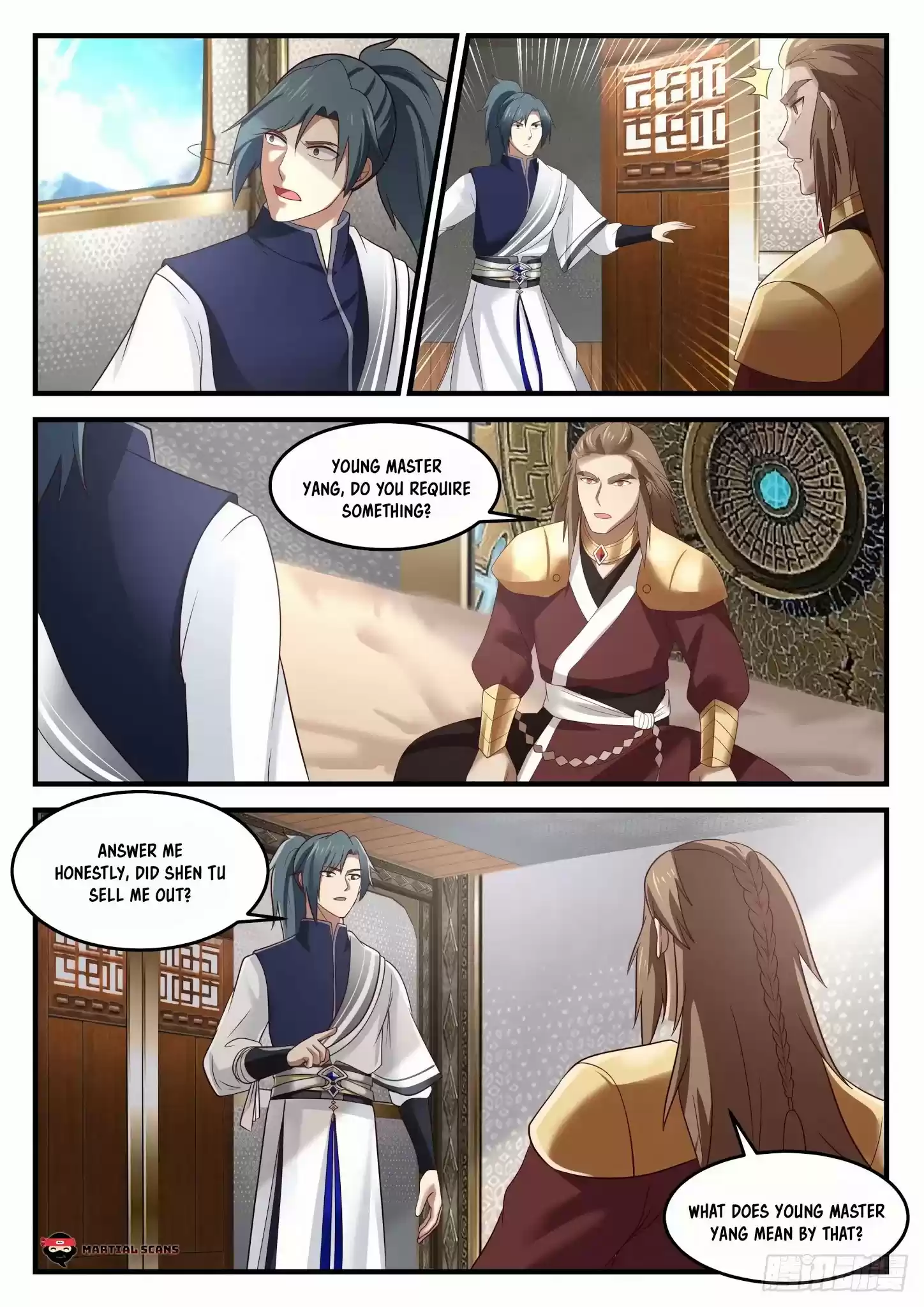 Martial Peak Chapter 914: Did Shen Tu Sell Me Out?