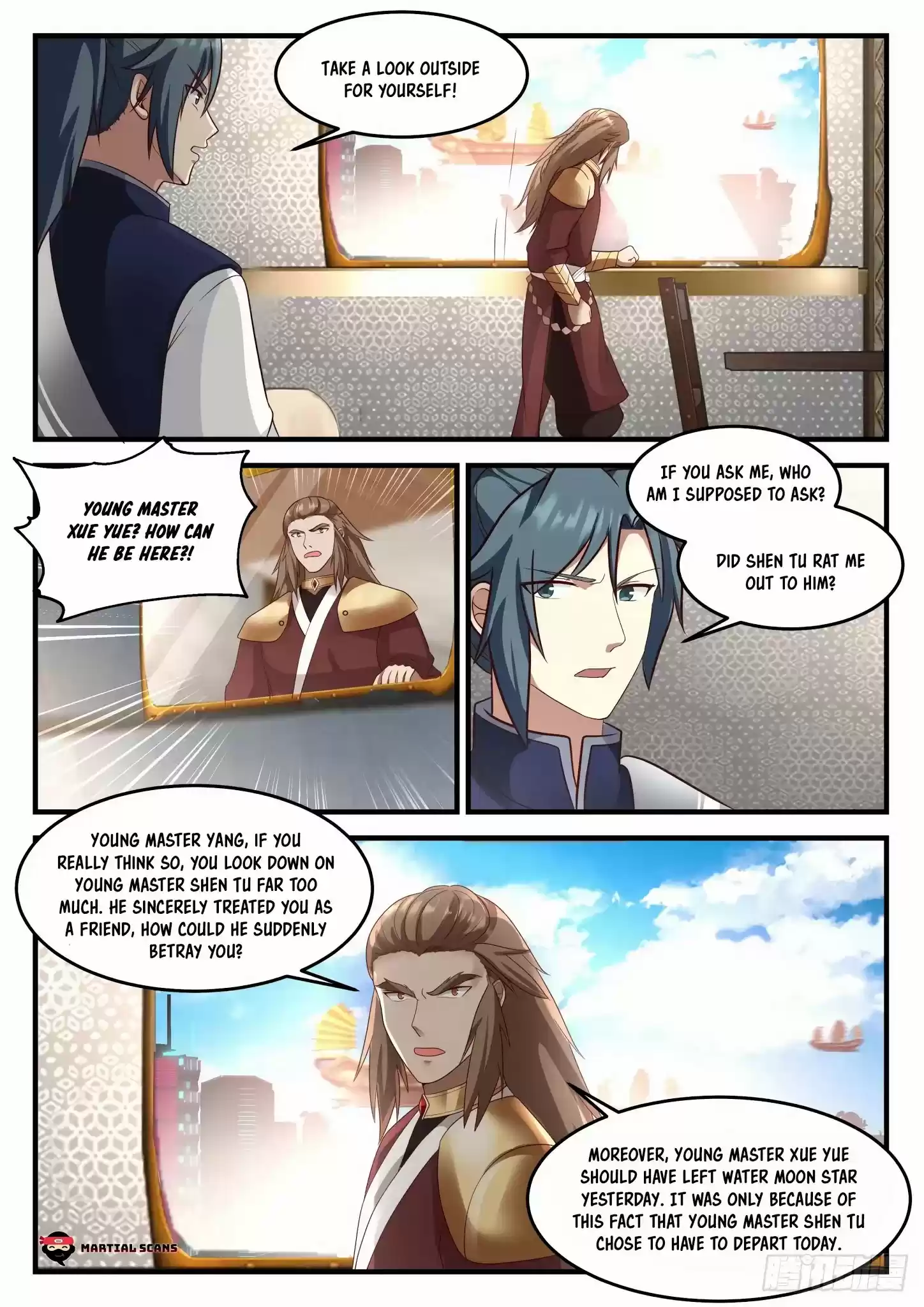 Martial Peak Chapter 914: Did Shen Tu Sell Me Out?