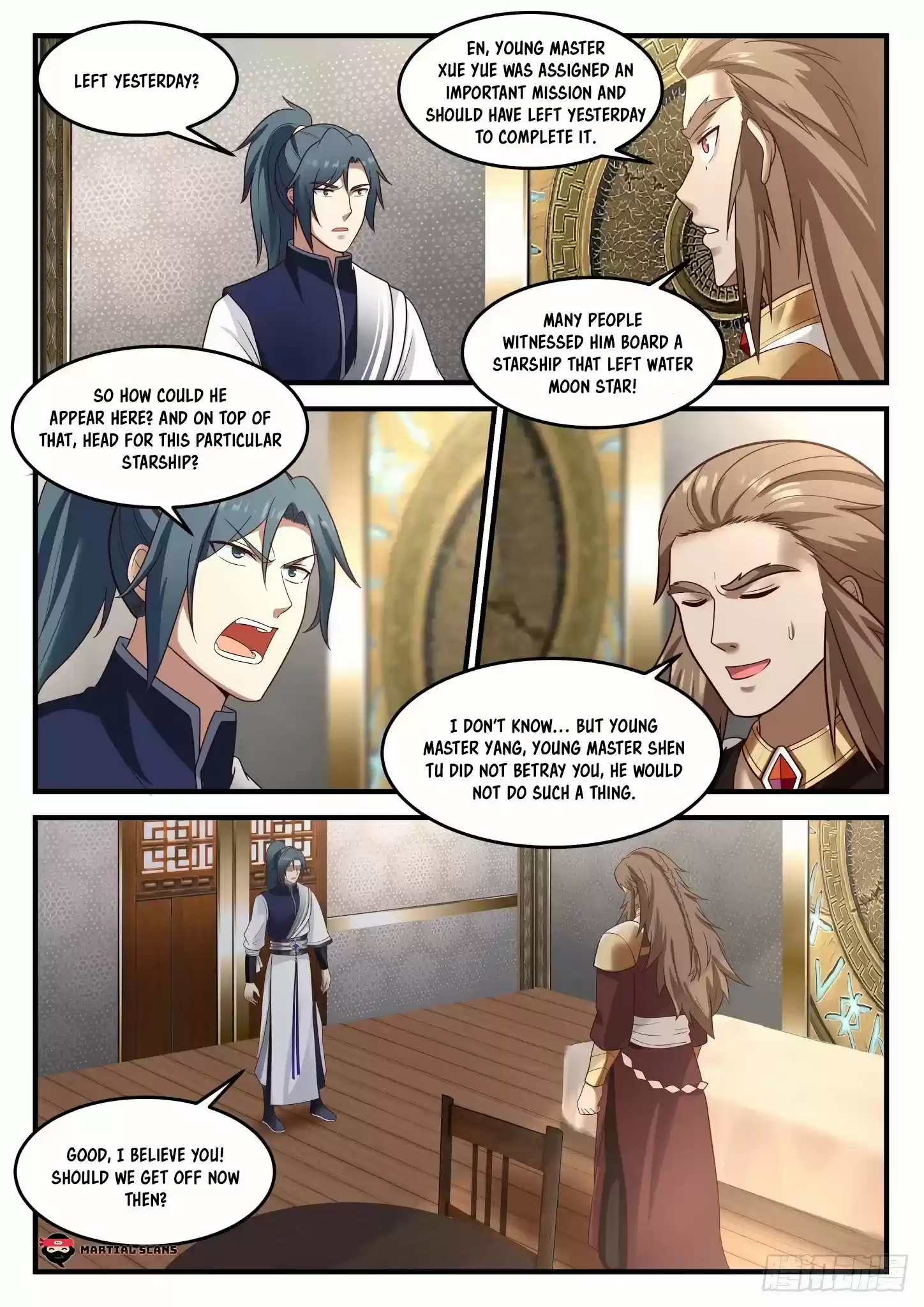 Martial Peak Chapter 914: Did Shen Tu Sell Me Out?