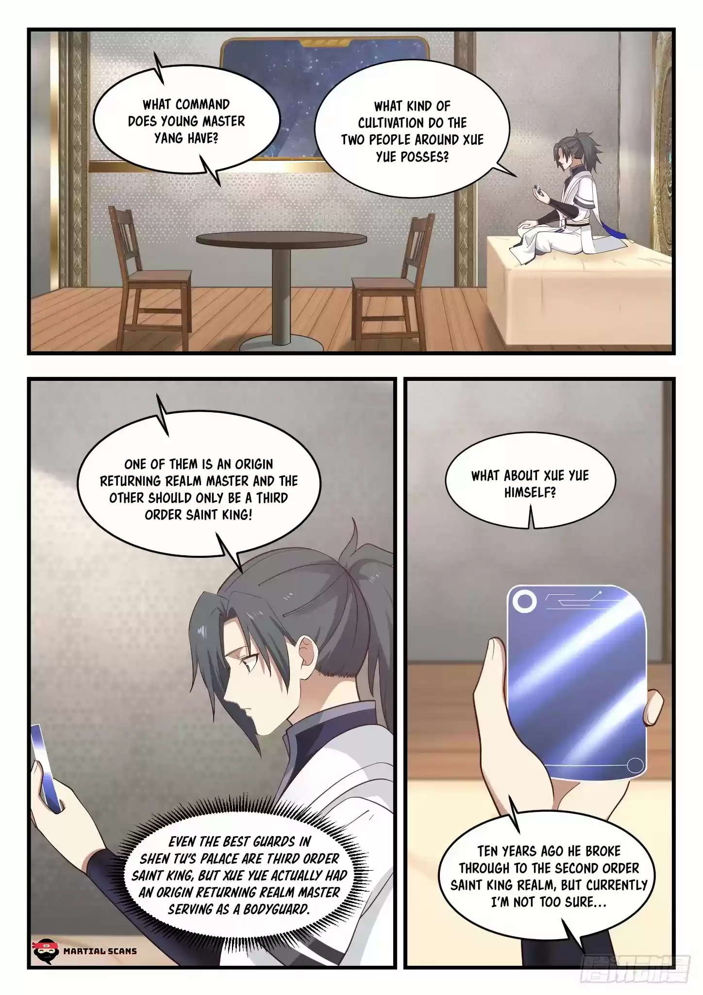 Martial Peak Chapter 915: Drawing Star Charts