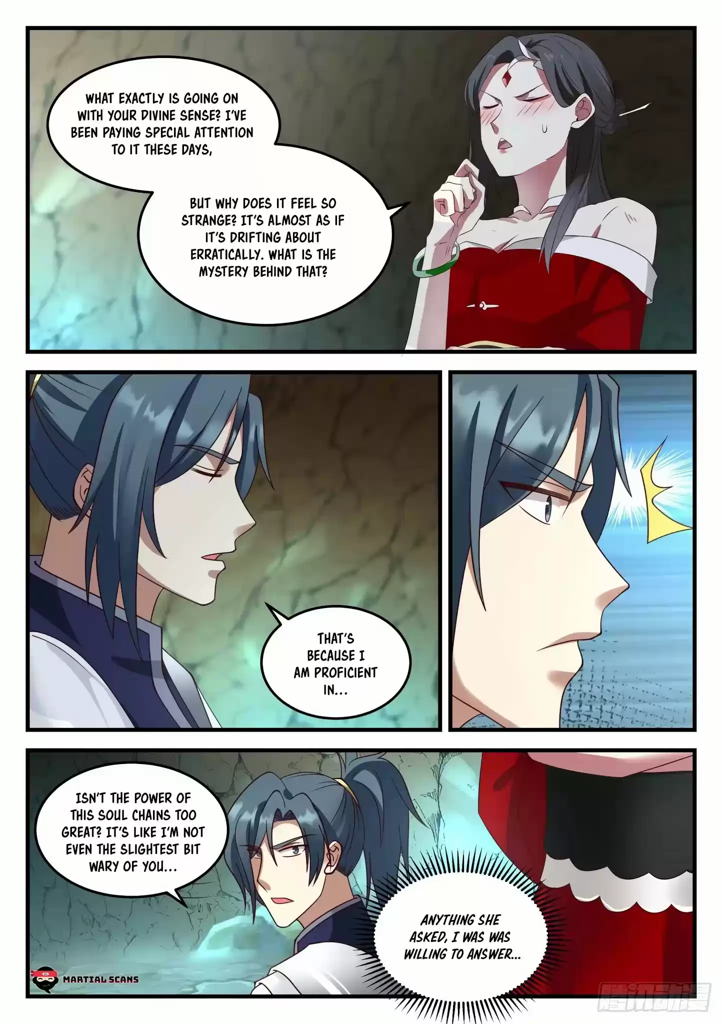 Martial Peak Chapter 924: Power Of Soul Chains