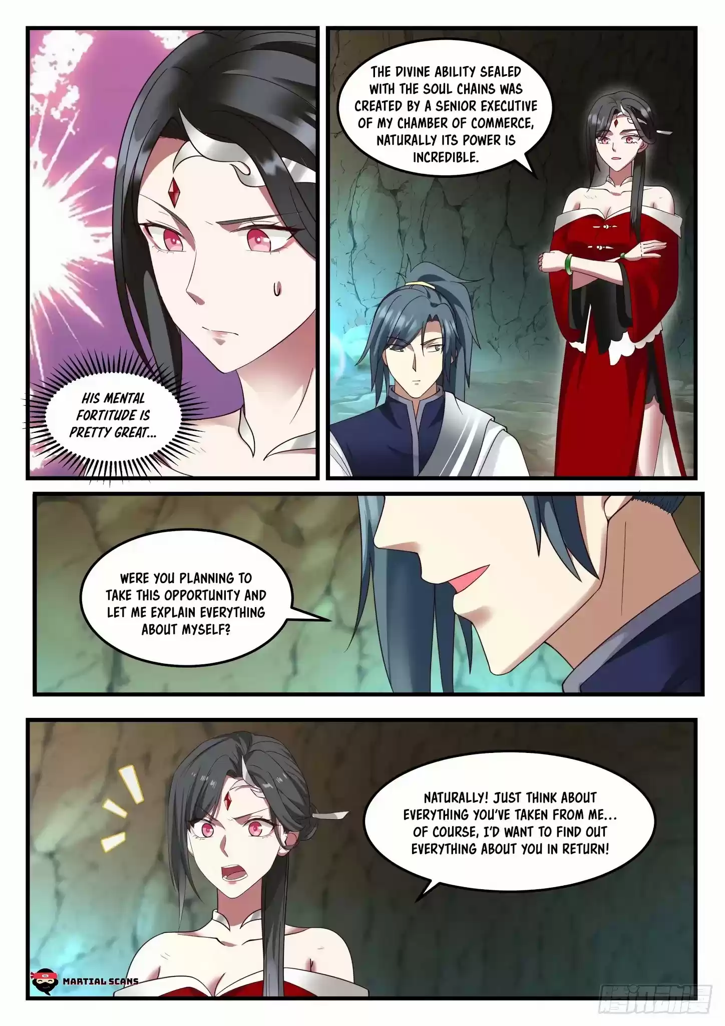 Martial Peak Chapter 924: Power Of Soul Chains