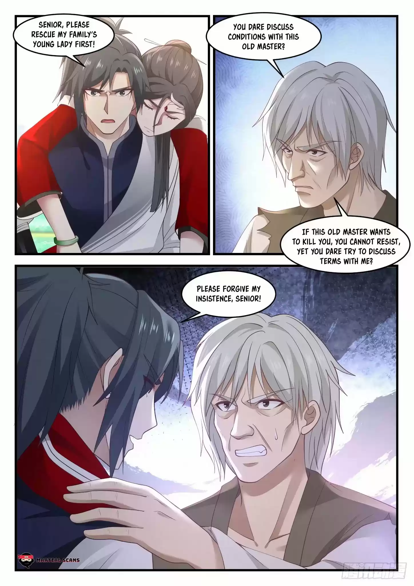 Martial Peak Chapter 941: You Dare Discuss Terms With This Old Master?