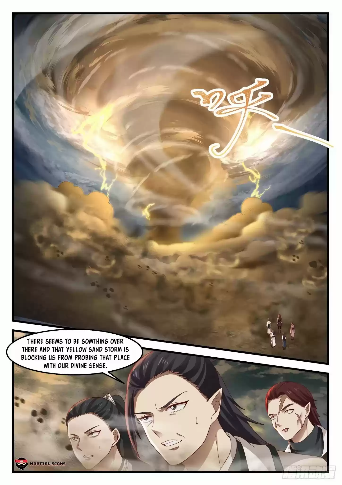 Martial Peak Chapter 973: Scarlet Tailed Purple Armoured Scorpion