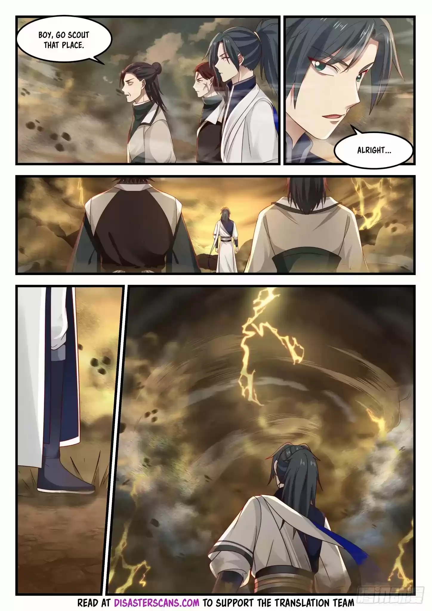 Martial Peak Chapter 973: Scarlet Tailed Purple Armoured Scorpion