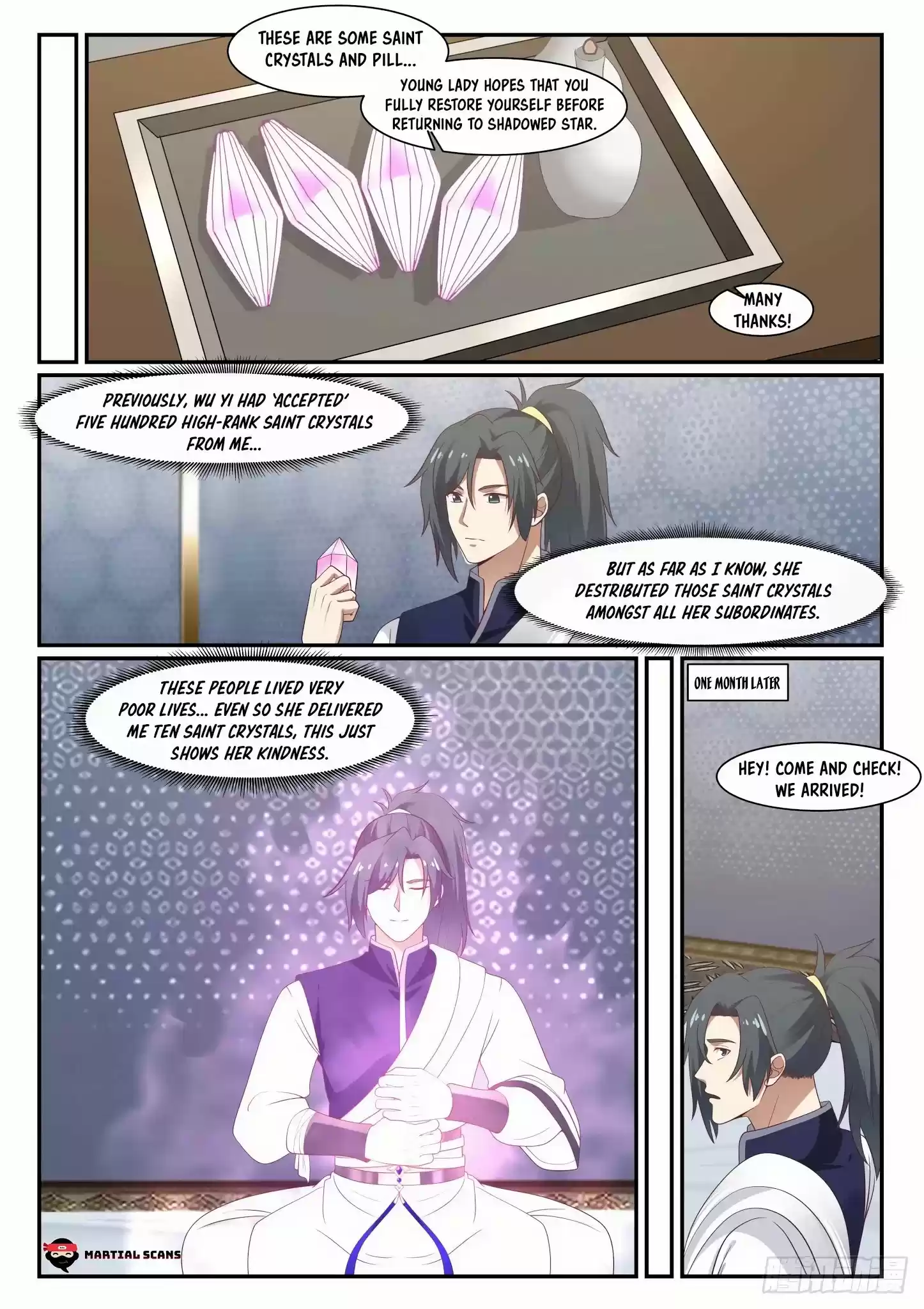 Martial Peak Chapter 985: Shadowed Star