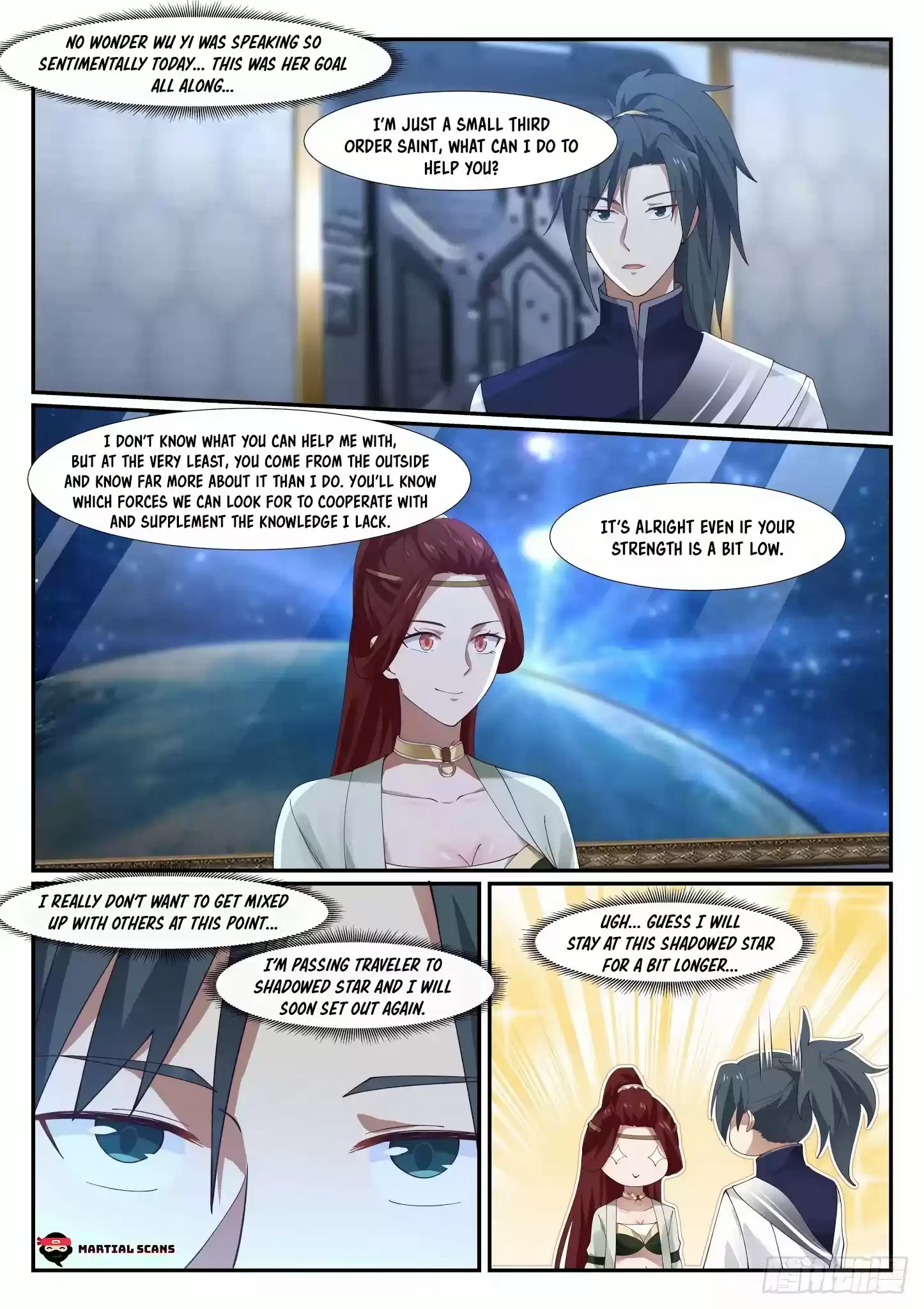 Martial Peak Chapter 985: Shadowed Star
