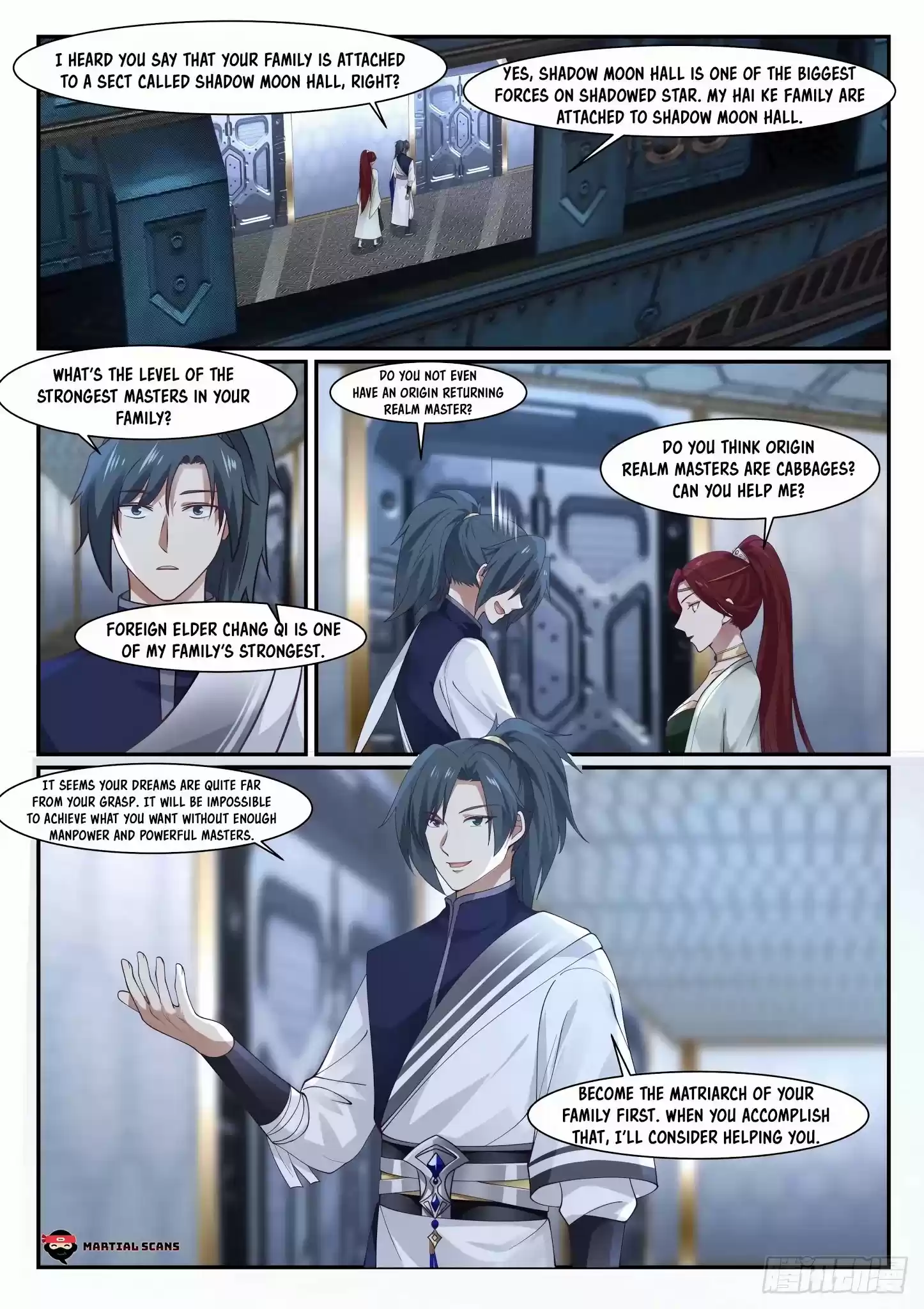 Martial Peak Chapter 985: Shadowed Star