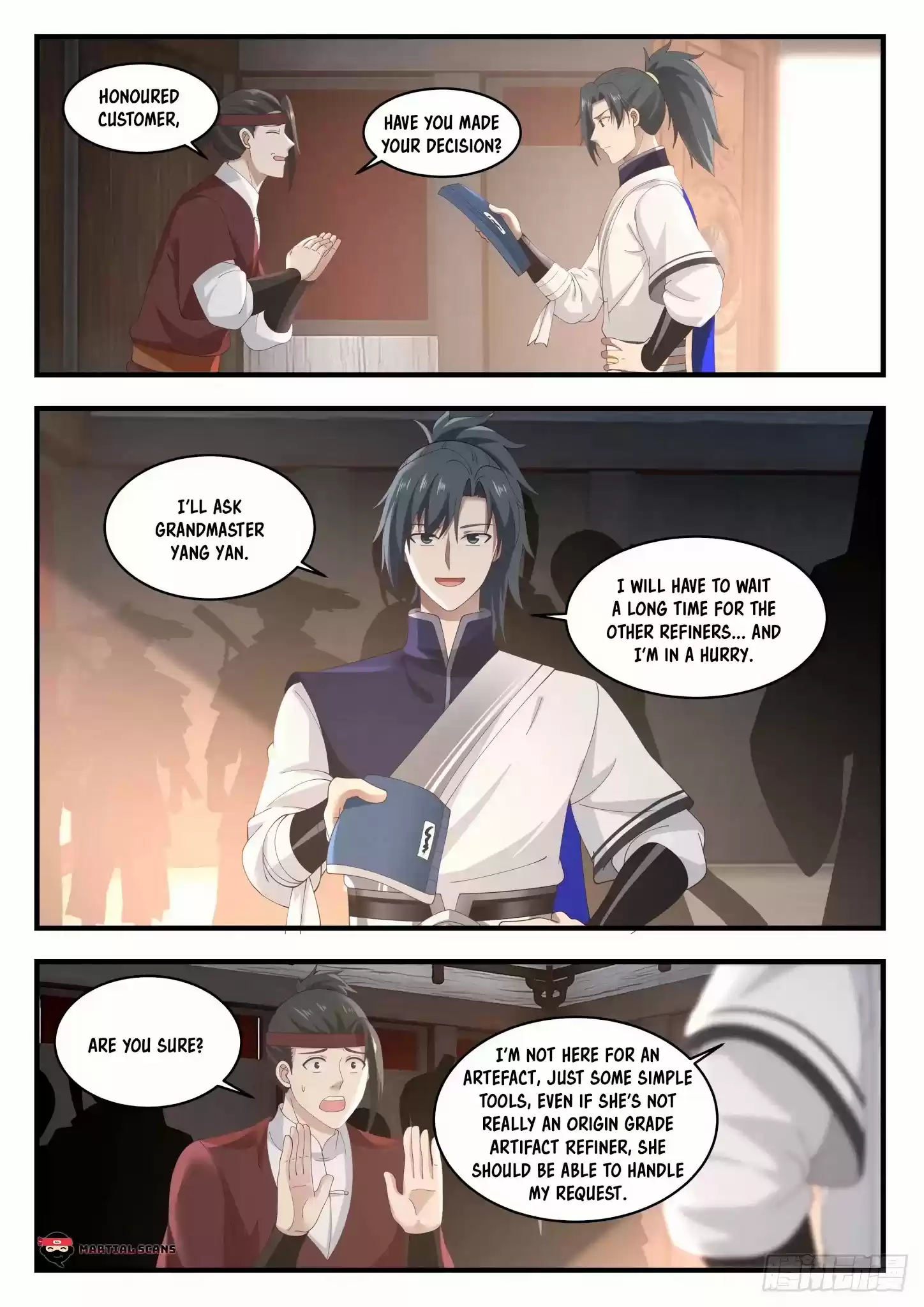 Martial Peak Chapter 989: Grandmaster Yang Yan