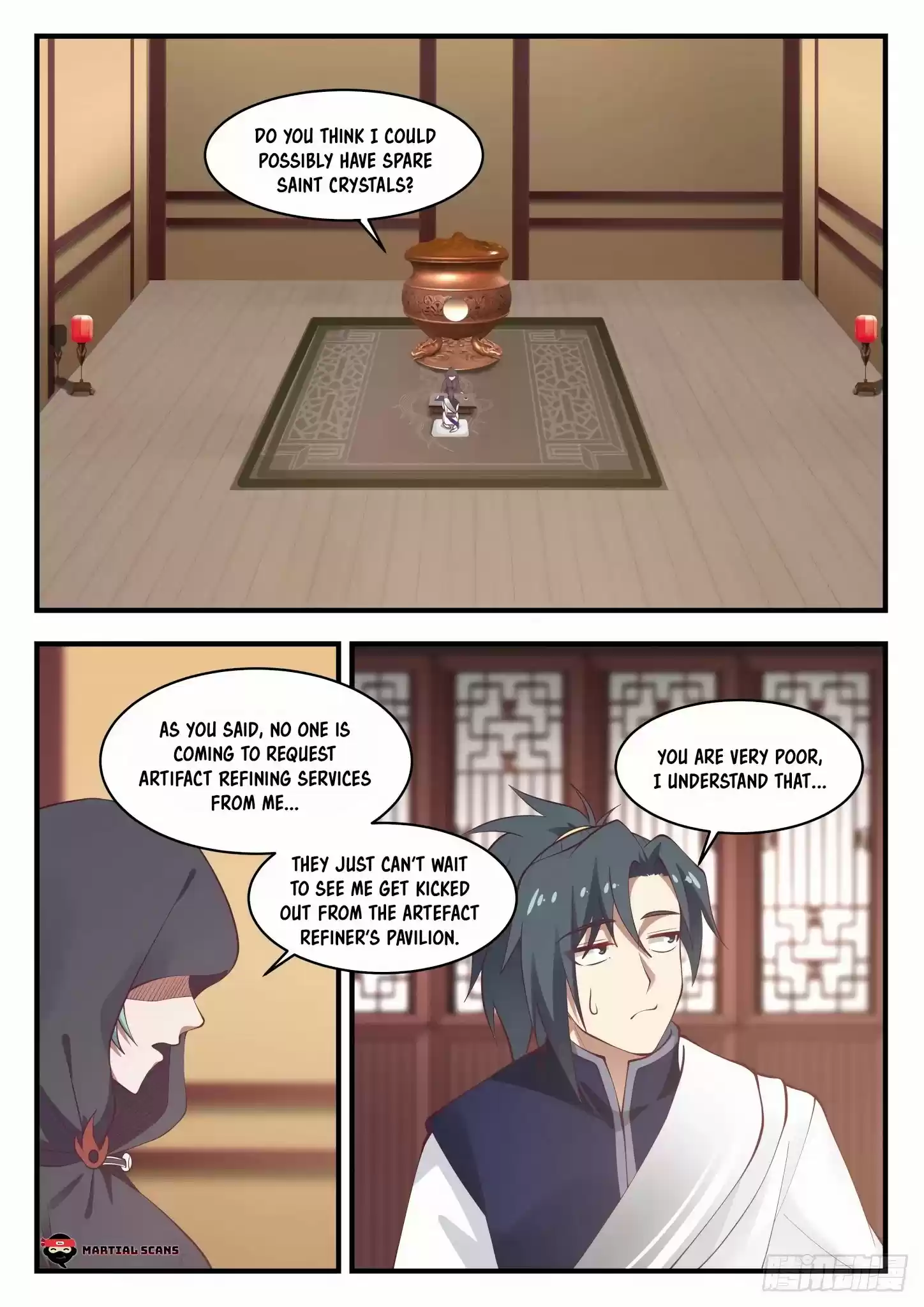 Martial Peak Chapter 990: Poor And Miserable