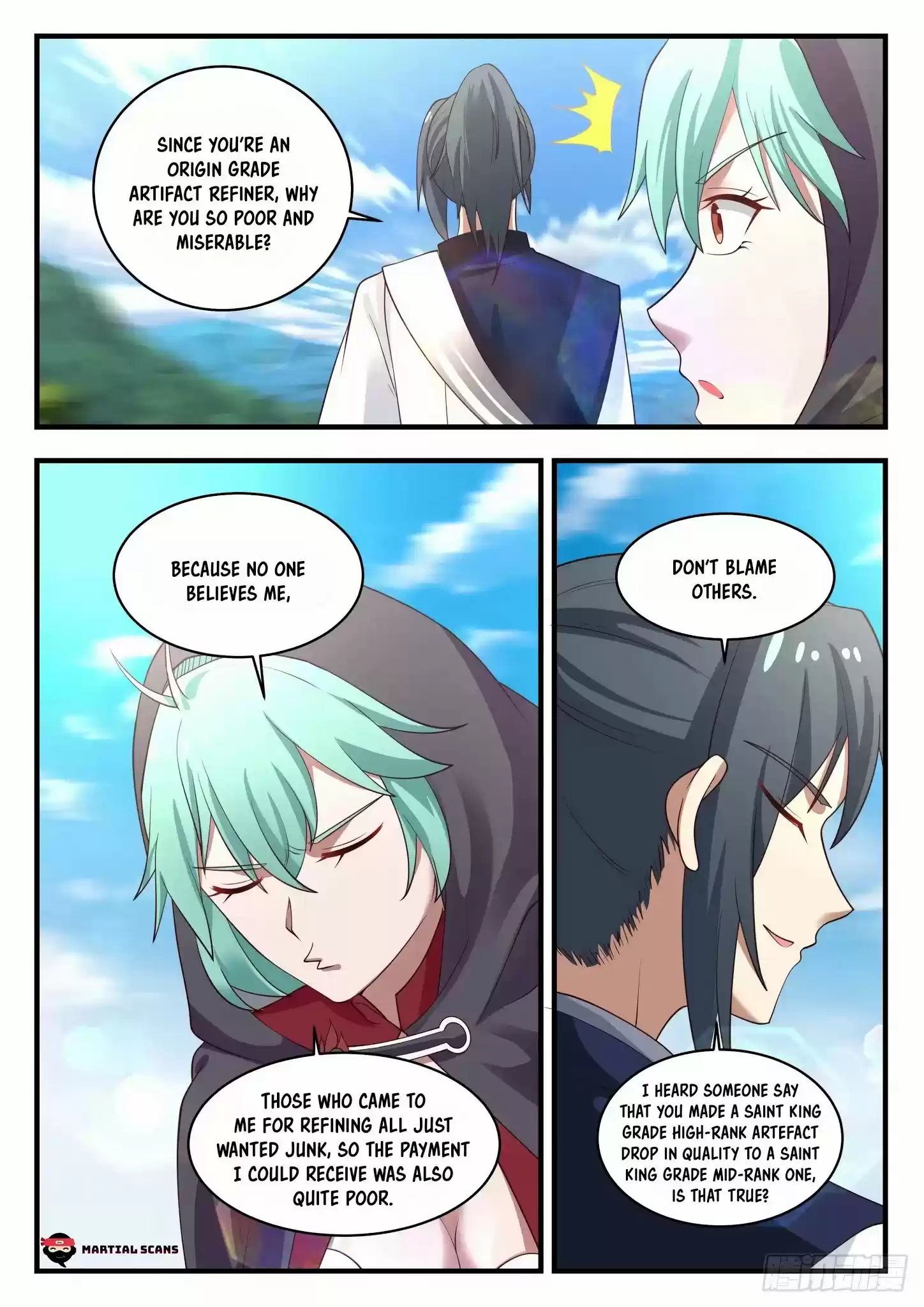 Martial Peak Chapter 990: Poor And Miserable