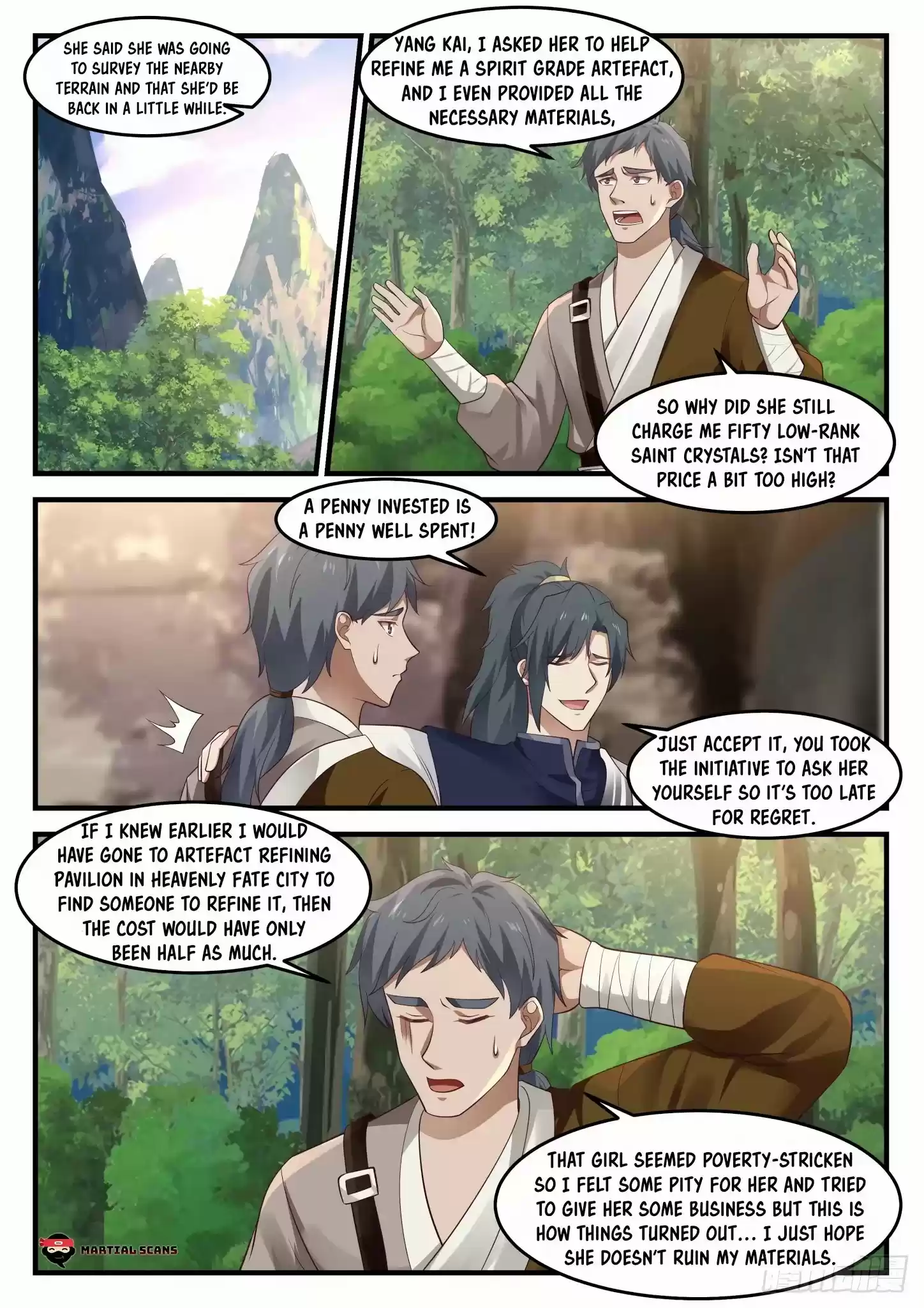 Martial Peak Chapter 991: Arranging The Array