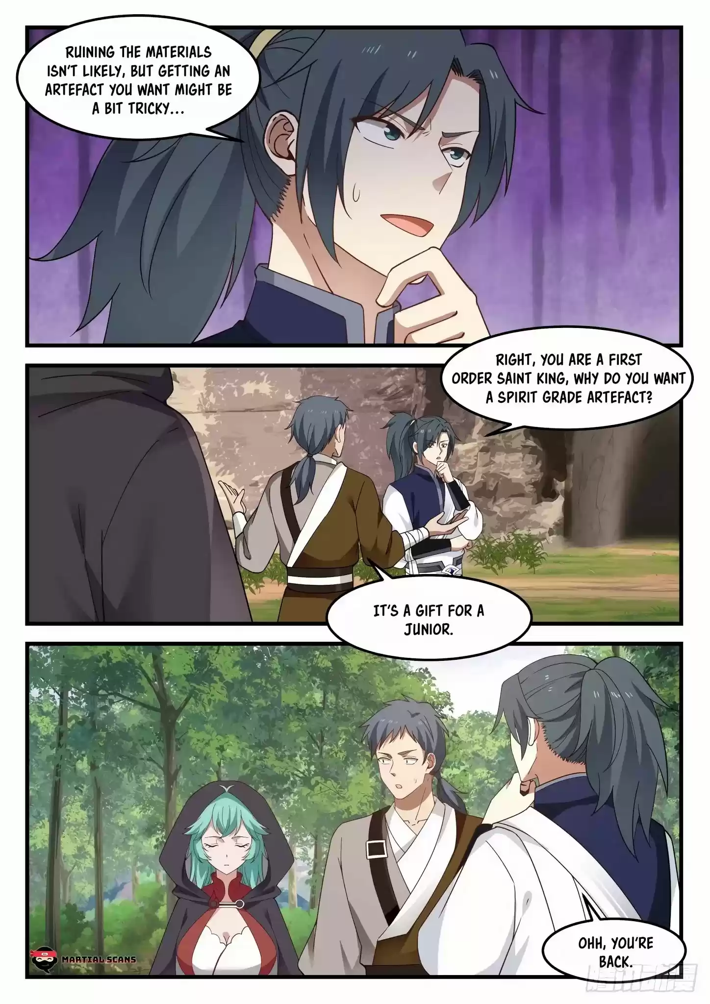 Martial Peak Chapter 991: Arranging The Array