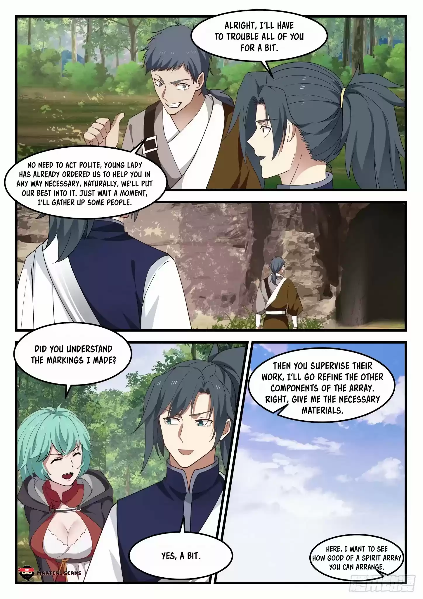 Martial Peak Chapter 991: Arranging The Array