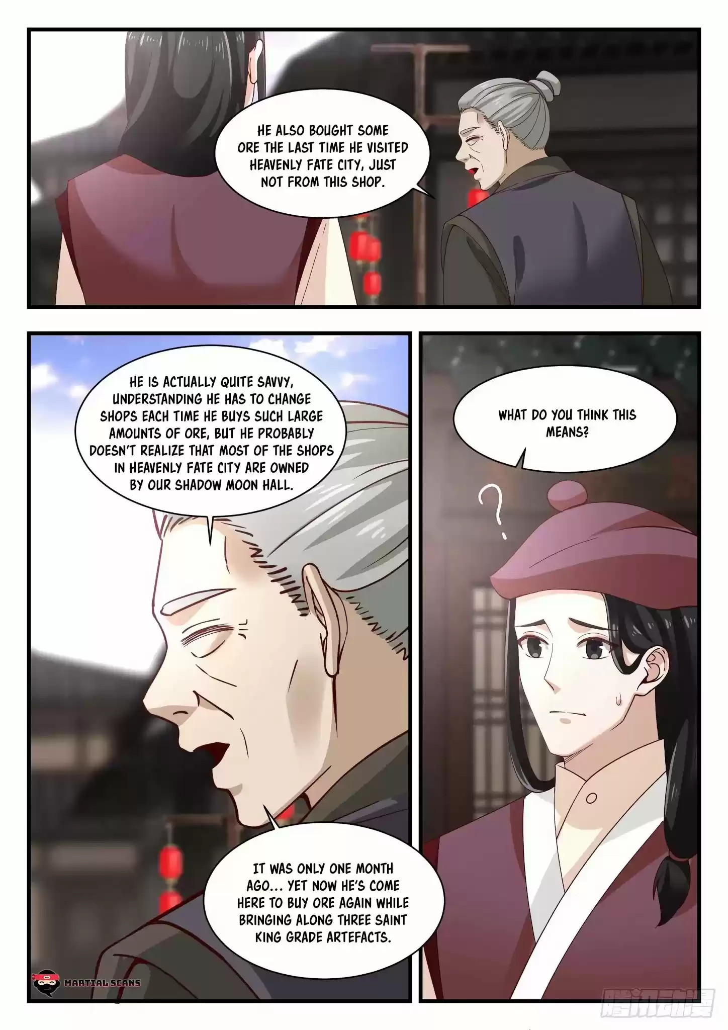 Martial Peak Chapter 997: Business