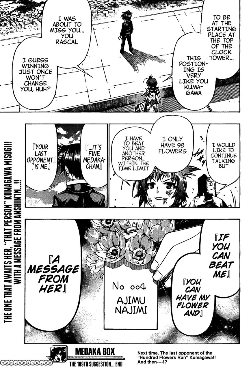 Medaka Box 189