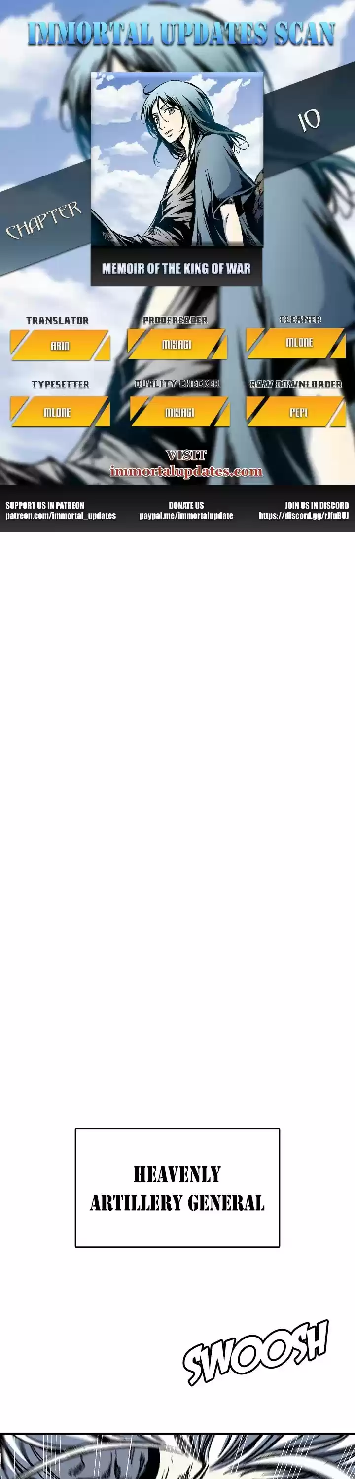 Memoir Of The King Of War Chapter 10