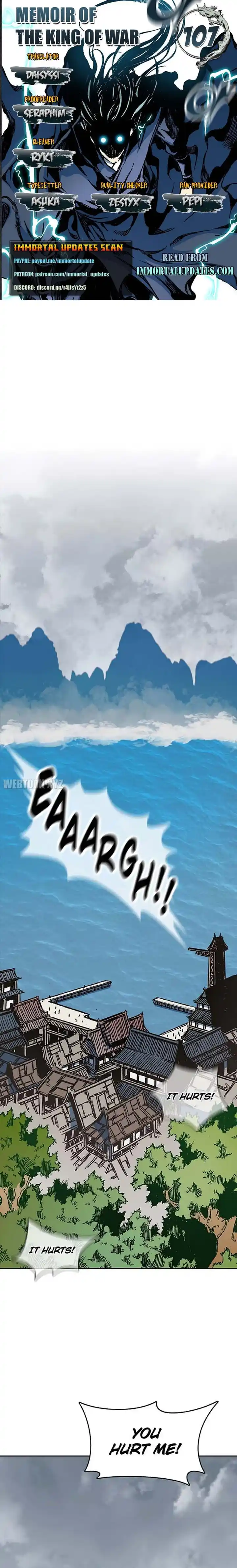 Memoir Of The King Of War Chapter 107