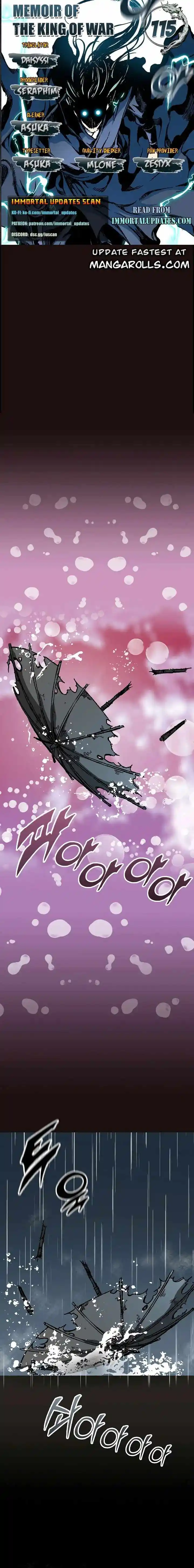 Memoir Of The King Of War Chapter 115