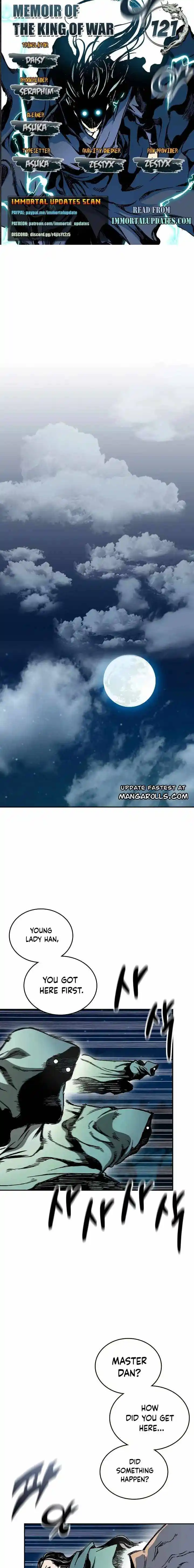 Memoir Of The King Of War Chapter 121