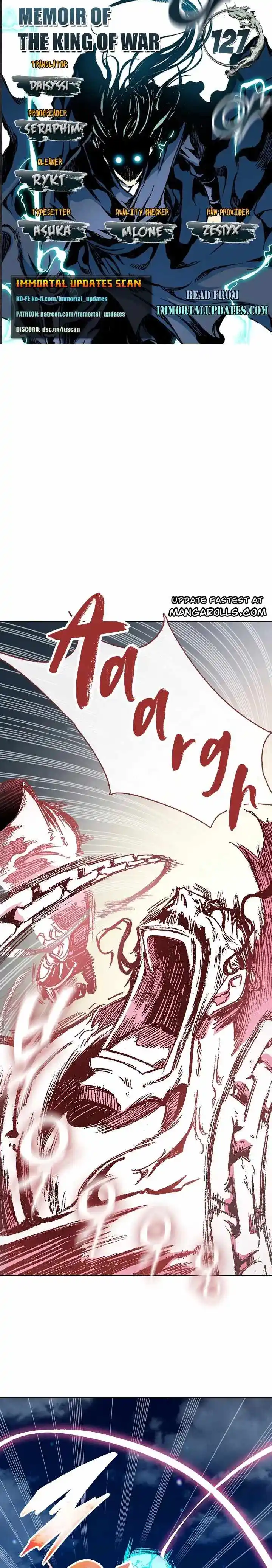 Memoir Of The King Of War Chapter 127
