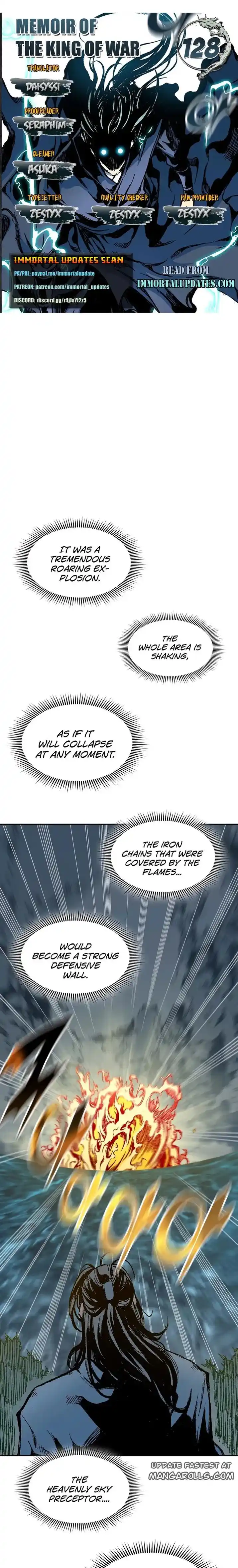 Memoir Of The King Of War Chapter 128