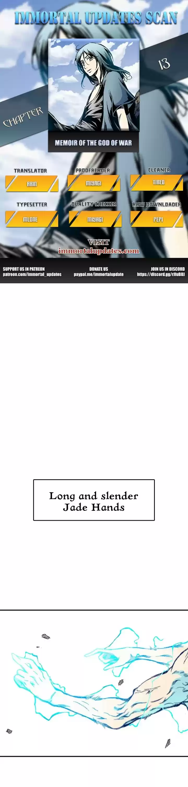 Memoir Of The King Of War Chapter 13