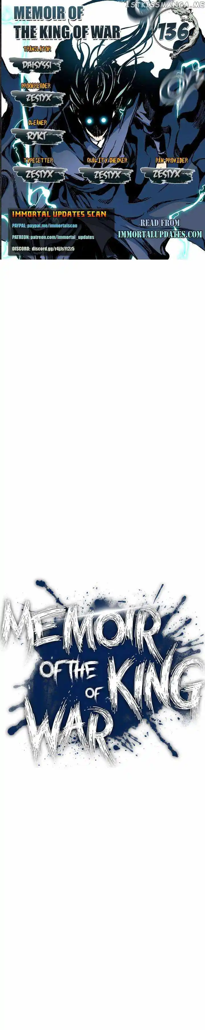 Memoir Of The King Of War Chapter 136