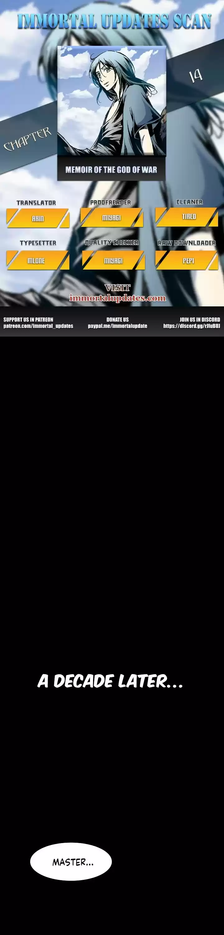 Memoir Of The King Of War Chapter 14