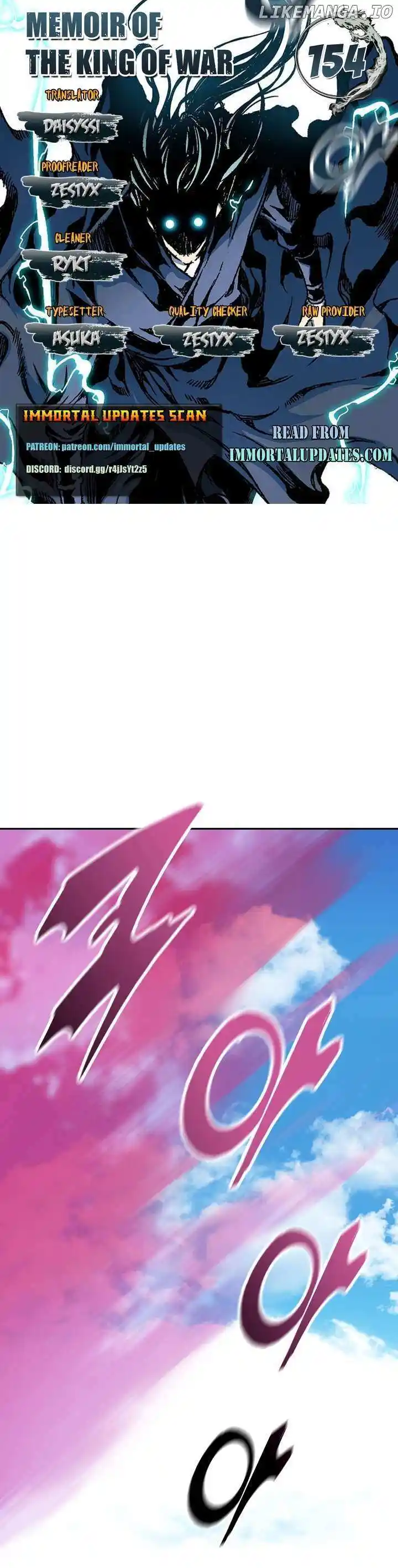 Memoir Of The King Of War Chapter 154