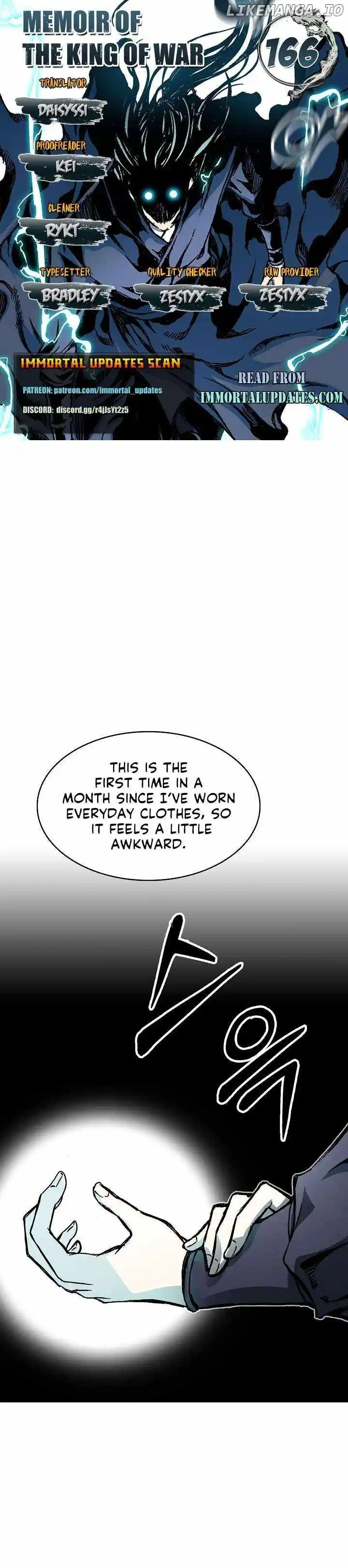 Memoir Of The King Of War Chapter 166