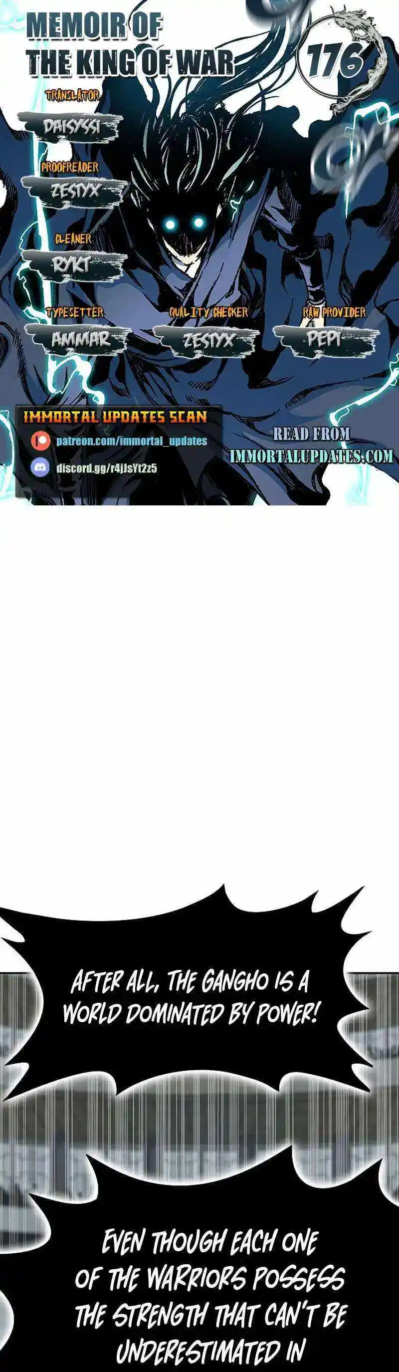 Memoir Of The King Of War Chapter 176