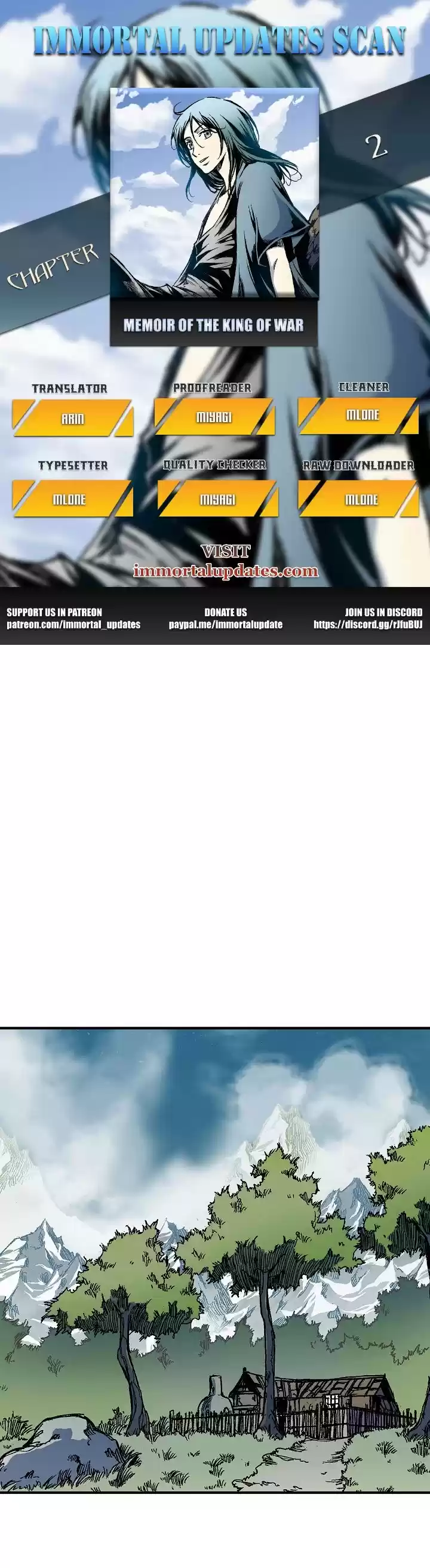 Memoir Of The King Of War Chapter 2