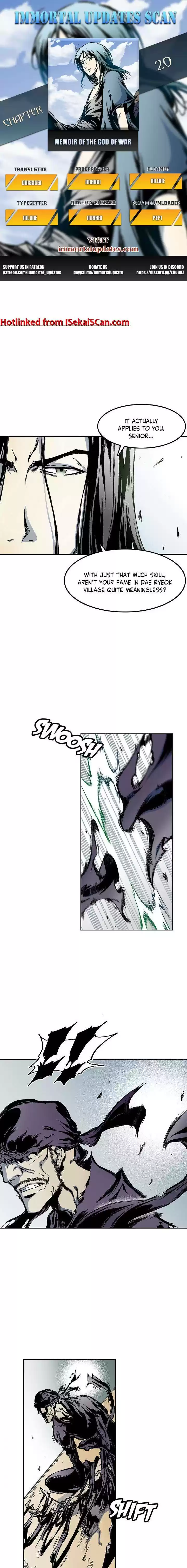 Memoir Of The King Of War Chapter 20