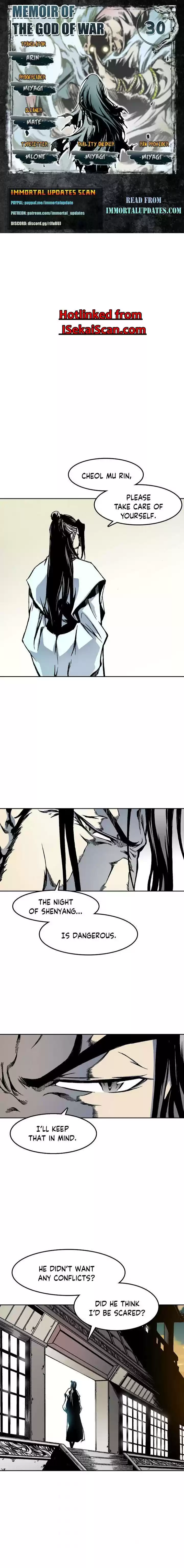 Memoir Of The King Of War Chapter 30