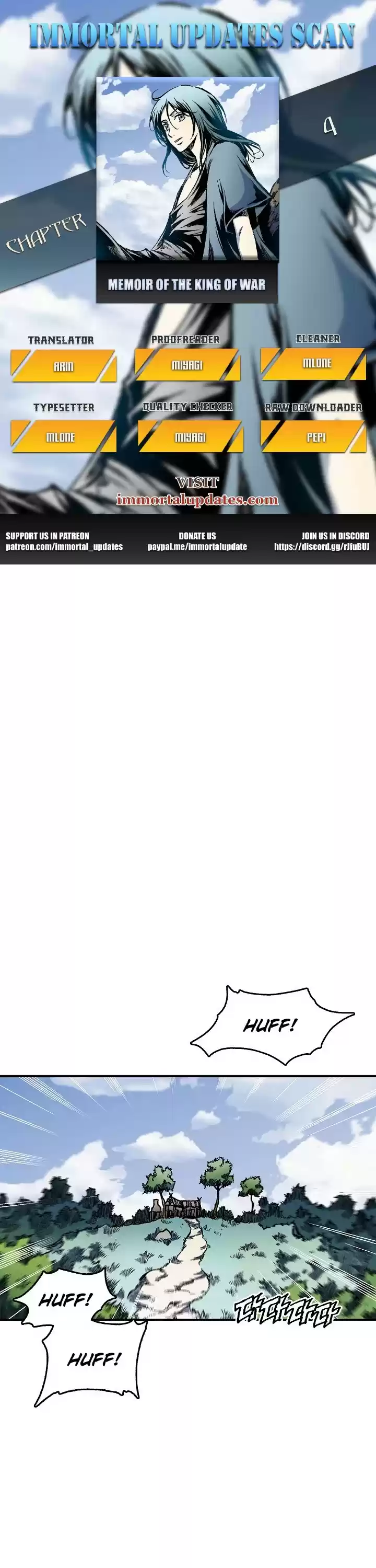 Memoir Of The King Of War Chapter 4